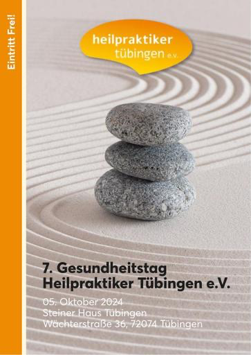 2024 | Siebter Tübinger Gesundheitstag | Plakat